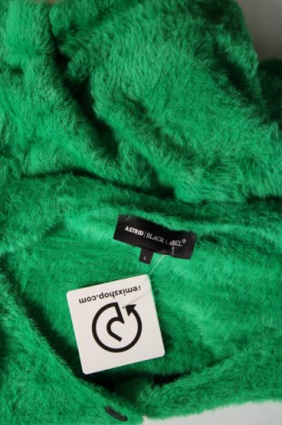 Damen Strickjacke ASTRID BLACK LABEL, Größe L, Farbe Grün, Preis 23,73 €