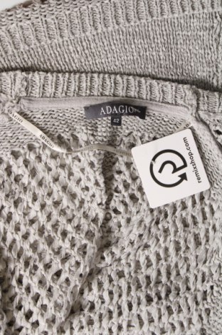 Cardigan de damă Adagio, Mărime L, Culoare Gri, Preț 27,66 Lei