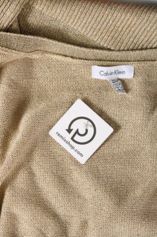 Cardigan de damă Calvin Klein, Mărime M, Culoare Auriu, Preț 203,29 Lei