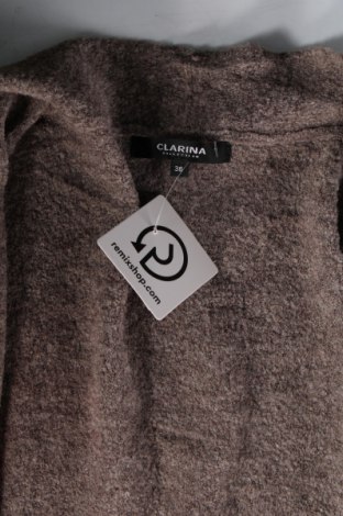 Дамска жилетка Clarina Collection, Размер M, Цвят Кафяв, Цена 6,38 лв.