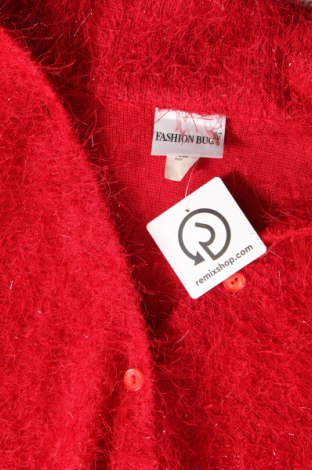 Γυναικεία ζακέτα Fashion Bug, Μέγεθος L, Χρώμα Κόκκινο, Τιμή 3,59 €