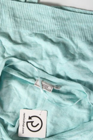 Damen Strickjacke Fransa, Größe XL, Farbe Blau, Preis 15,12 €