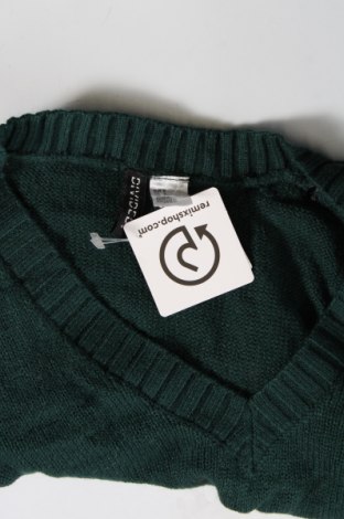 Дамска жилетка H&M Divided, Размер S, Цвят Зелен, Цена 11,60 лв.