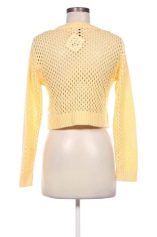 Damen Strickjacke H&M Divided, Größe XXS, Farbe Gelb, Preis 8,07 €