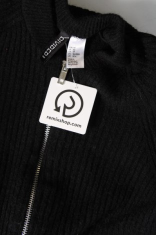 Damen Strickjacke H&M Divided, Größe XS, Farbe Schwarz, Preis 8,88 €