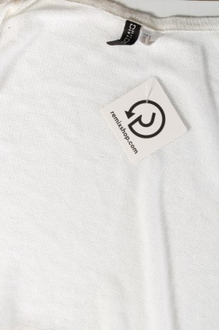 Damen Strickjacke H&M Divided, Größe S, Farbe Weiß, Preis 5,25 €