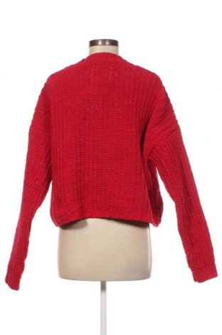 Damen Strickjacke Hollister, Größe M, Farbe Rot, Preis 11,70 €