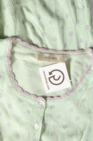 Damen Strickjacke Intown, Größe M, Farbe Grün, Preis 5,85 €