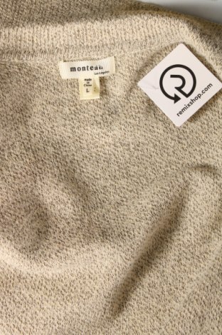 Damen Strickjacke Monteau, Größe L, Farbe Beige, Preis € 7,49