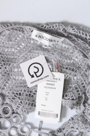 Cardigan de damă Nicowa, Mărime M, Culoare Argintiu, Preț 269,31 Lei