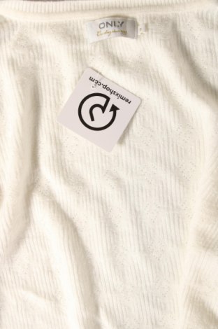 Damen Strickjacke ONLY, Größe S, Farbe Weiß, Preis 4,89 €