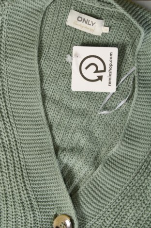 Damen Strickjacke ONLY, Größe XS, Farbe Grün, Preis 8,27 €
