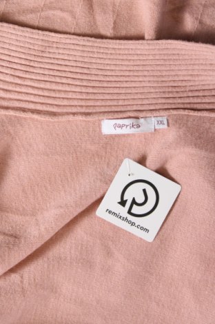 Damen Strickjacke Paprika, Größe XXL, Farbe Rosa, Preis € 12,84