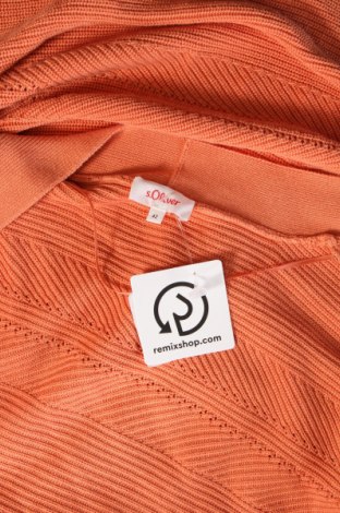 Damen Strickjacke S.Oliver, Größe L, Farbe Orange, Preis 13,65 €