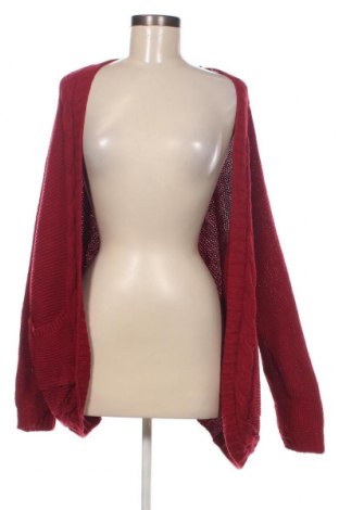 Damen Strickjacke SHEIN, Größe L, Farbe Rot, Preis 9,48 €