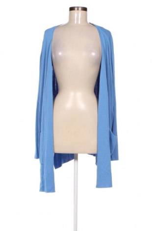 Damen Strickjacke Samoon, Größe L, Farbe Blau, Preis 12,55 €