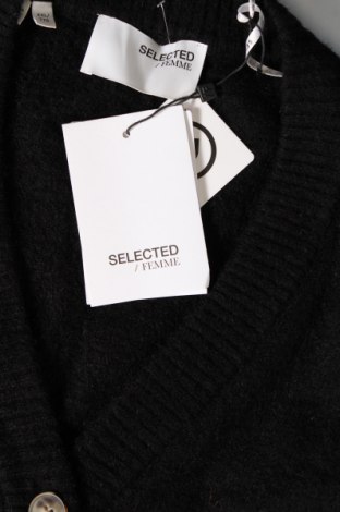 Γυναικεία ζακέτα Selected Femme, Μέγεθος XXL, Χρώμα Μαύρο, Τιμή 50,10 €