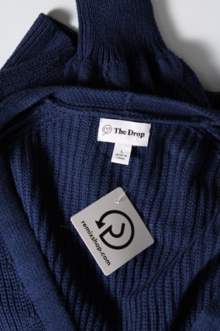 Damen Strickjacke The Drop, Größe L, Farbe Blau, Preis € 25,88