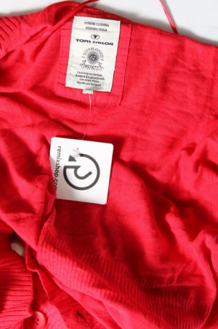Γυναικεία ζακέτα Tom Tailor, Μέγεθος M, Χρώμα Κόκκινο, Τιμή 5,07 €