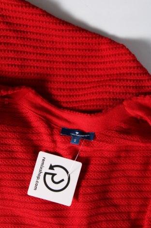 Γυναικεία ζακέτα Tom Tailor, Μέγεθος S, Χρώμα Κόκκινο, Τιμή 10,40 €
