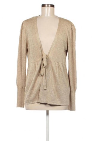 Cardigan de damă Yessica, Mărime L, Culoare Auriu, Preț 19,08 Lei