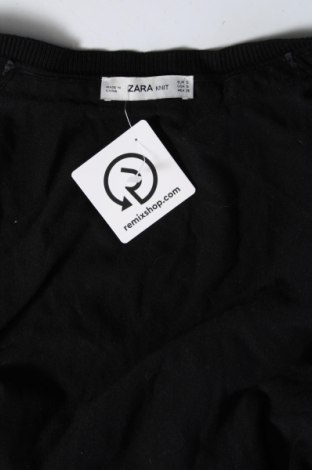 Дамска жилетка Zara, Размер S, Цвят Черен, Цена 27,00 лв.