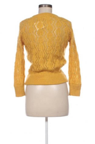Дамска жилетка Zara Knitwear, Размер M, Цвят Жълт, Цена 10,80 лв.