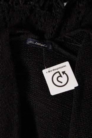 Cardigan de damă Zara Knitwear, Mărime M, Culoare Negru, Preț 25,76 Lei