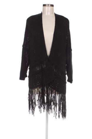 Cardigan de damă Zara Knitwear, Mărime M, Culoare Negru, Preț 25,76 Lei