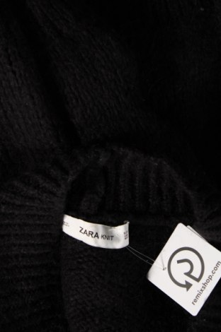 Cardigan de damă Zara Knitwear, Mărime M, Culoare Negru, Preț 39,08 Lei