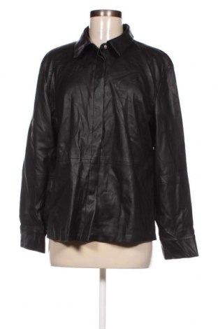 Damen Lederhemd Rino & Pelle, Größe XL, Farbe Schwarz, Preis 15,03 €