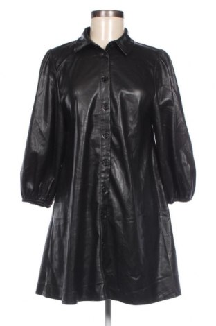 Damen Lederhemd Zara, Größe S, Farbe Schwarz, Preis 8,46 €