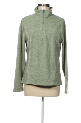 Γυναικεία μπλούζα fleece Crane, Μέγεθος M, Χρώμα Πράσινο, Τιμή 4,27 €