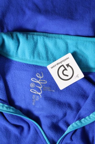 Damen Fleece Shirt Made for life, Größe L, Farbe Blau, Preis 16,01 €