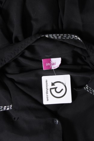 Γυναικείο πουκάμισο, Μέγεθος XXL, Χρώμα Μαύρο, Τιμή 7,29 €