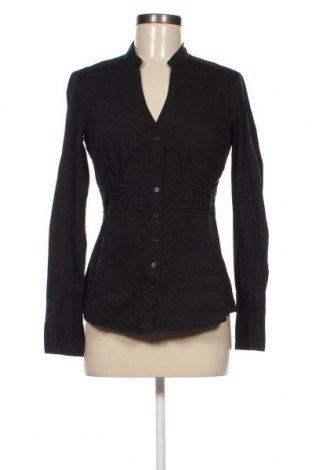 Γυναικείο πουκάμισο, Μέγεθος XS, Χρώμα Μαύρο, Τιμή 3,71 €