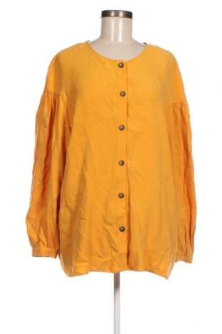 Γυναικείο πουκάμισο, Μέγεθος XXL, Χρώμα Κίτρινο, Τιμή 5,10 €