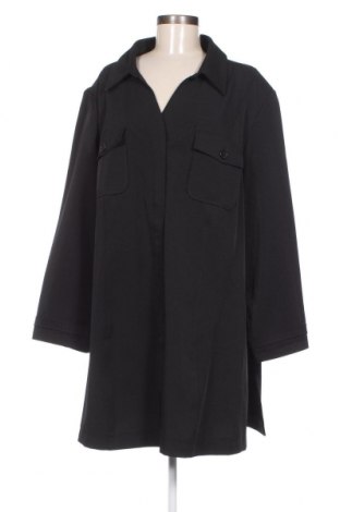 Γυναικείο πουκάμισο, Μέγεθος 3XL, Χρώμα Μαύρο, Τιμή 7,80 €