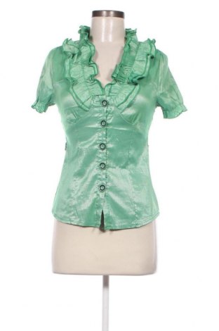Γυναικείο πουκάμισο, Μέγεθος M, Χρώμα Πράσινο, Τιμή 3,25 €
