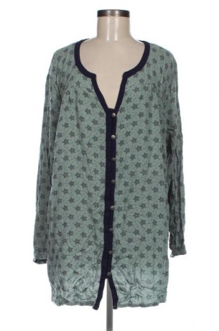Γυναικείο πουκάμισο, Μέγεθος 3XL, Χρώμα Πράσινο, Τιμή 6,93 €