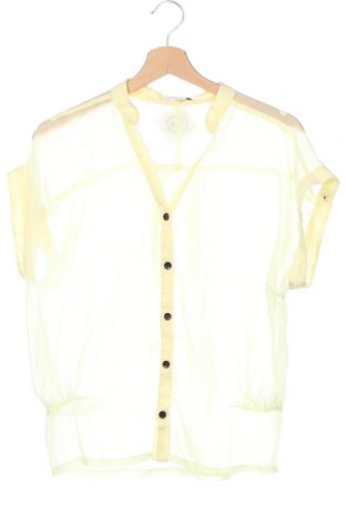 Γυναικείο πουκάμισο, Μέγεθος XS, Χρώμα Κίτρινο, Τιμή 6,91 €