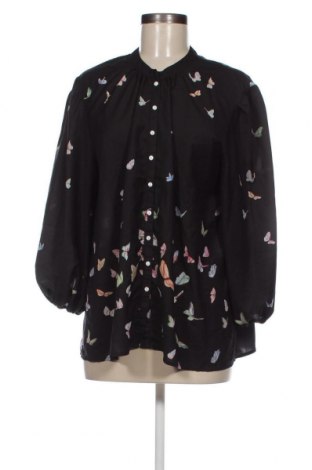 Γυναικείο πουκάμισο, Μέγεθος XL, Χρώμα Μαύρο, Τιμή 7,67 €