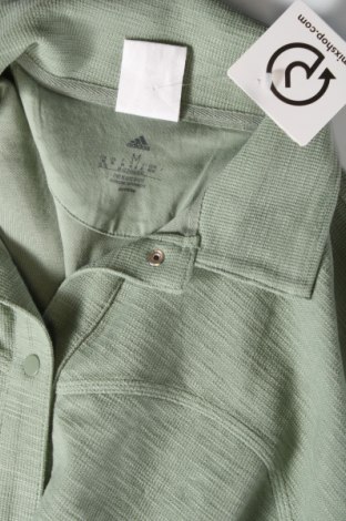 Дамска риза Adidas, Размер M, Цвят Зелен, Цена 52,92 лв.