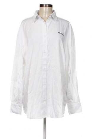 Γυναικείο πουκάμισο Adidas Originals, Μέγεθος L, Χρώμα Λευκό, Τιμή 41,75 €