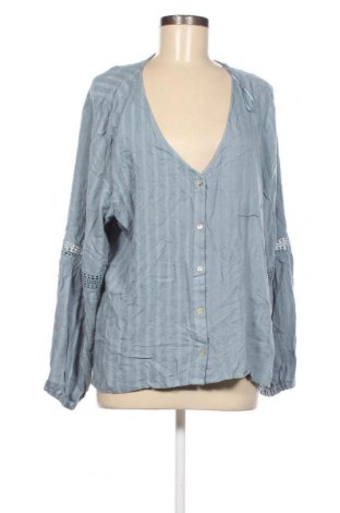 Γυναικείο πουκάμισο Anko, Μέγεθος XXL, Χρώμα Μπλέ, Τιμή 7,67 €