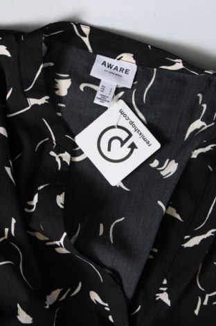 Γυναικείο πουκάμισο Aware by Vero Moda, Μέγεθος L, Χρώμα Μαύρο, Τιμή 5,52 €