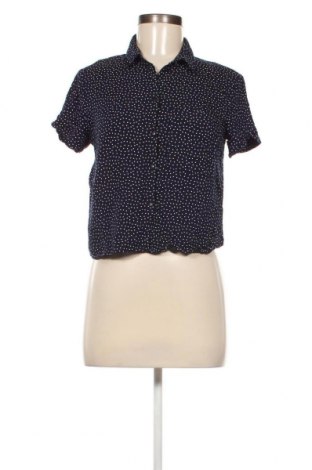 Γυναικείο πουκάμισο Bershka, Μέγεθος M, Χρώμα Μπλέ, Τιμή 7,67 €