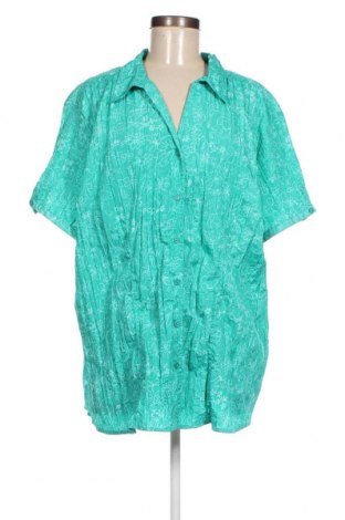Γυναικείο πουκάμισο Bexleys, Μέγεθος 3XL, Χρώμα Πράσινο, Τιμή 12,62 €