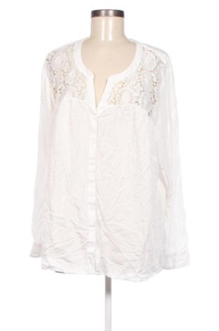 Γυναικείο πουκάμισο Body Flirt, Μέγεθος 3XL, Χρώμα Εκρού, Τιμή 15,46 €