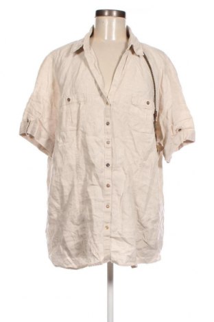 Γυναικείο πουκάμισο Canda, Μέγεθος XXL, Χρώμα Εκρού, Τιμή 9,28 €